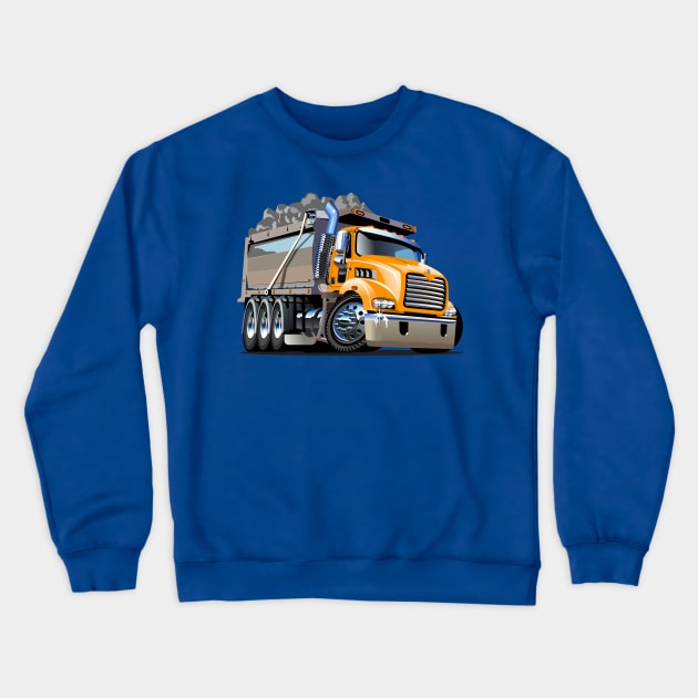 Cartoon truck Crewneck Sweatshirt by Mechanik